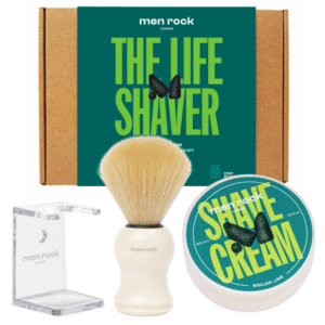 The Life Shaver Sicilian Lime Essential Shaving Kit Skutimosi priemonių rinkinys