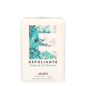 SPA Exfoliating Seaweed & Sea Salt Soap Šveičiamasis augalinis muilas veidui ir kūnui su jūros druska