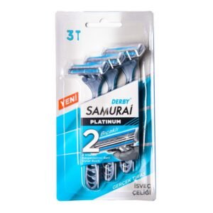Samurai Platinum 2 Vienkartiniai skusutvai