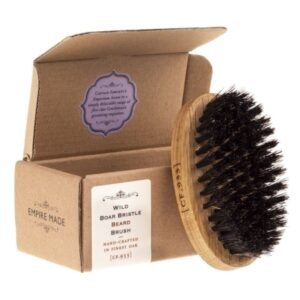 Wild Boar Bristle Beard Brush Barzdos šepetys